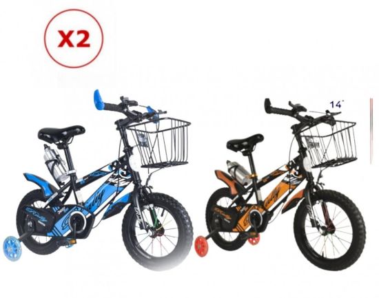 صورة دراجتين مقاس 12 , 14 ,16